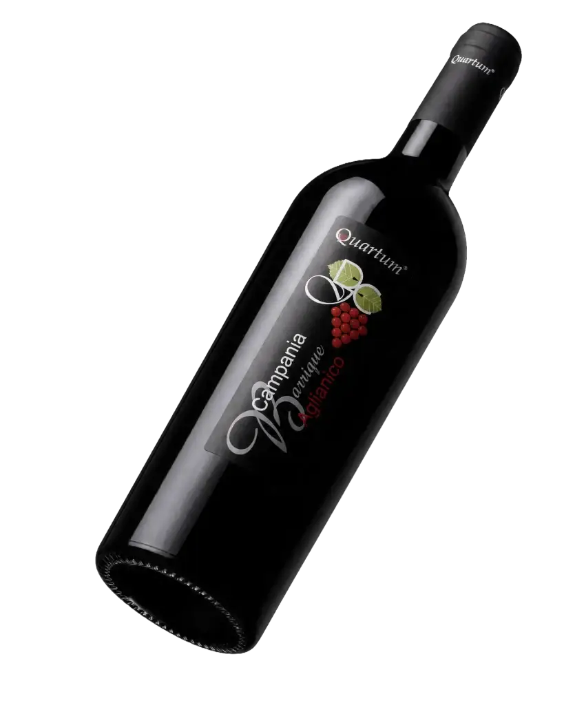 Bottiglia di Aglianico Barrique Quartum, Campania Aglianico