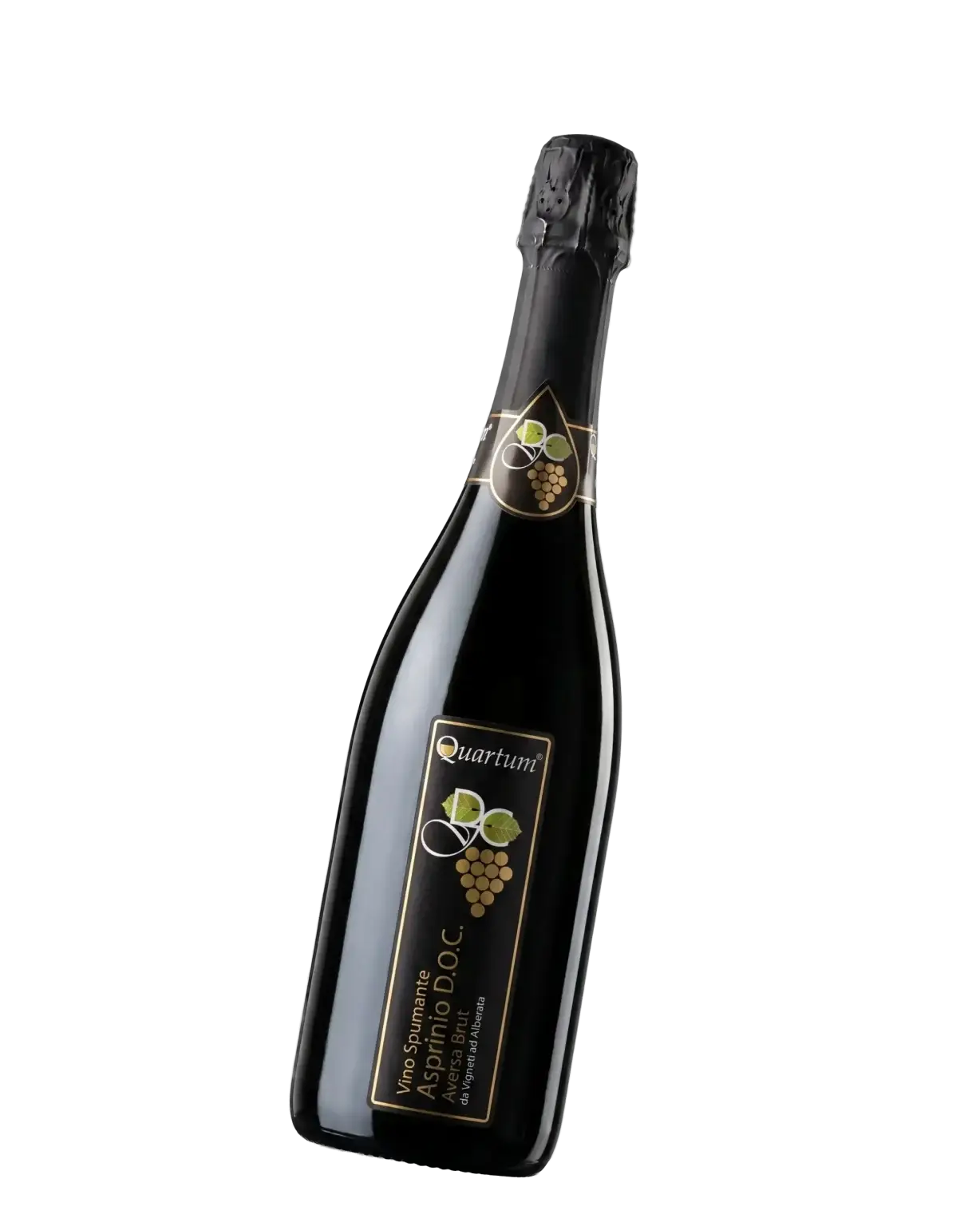 Bottiglia di Asprinio di Aversa DOP Spumante Brut Quartum