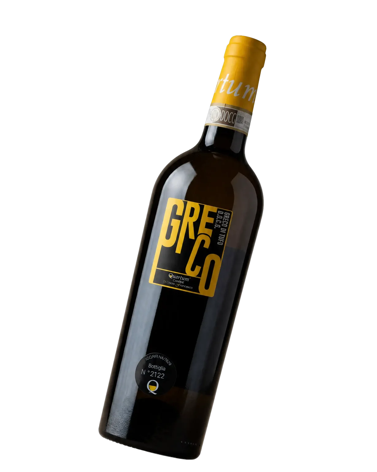 Bottiglia di Greco di Tufo DOCG Quartum